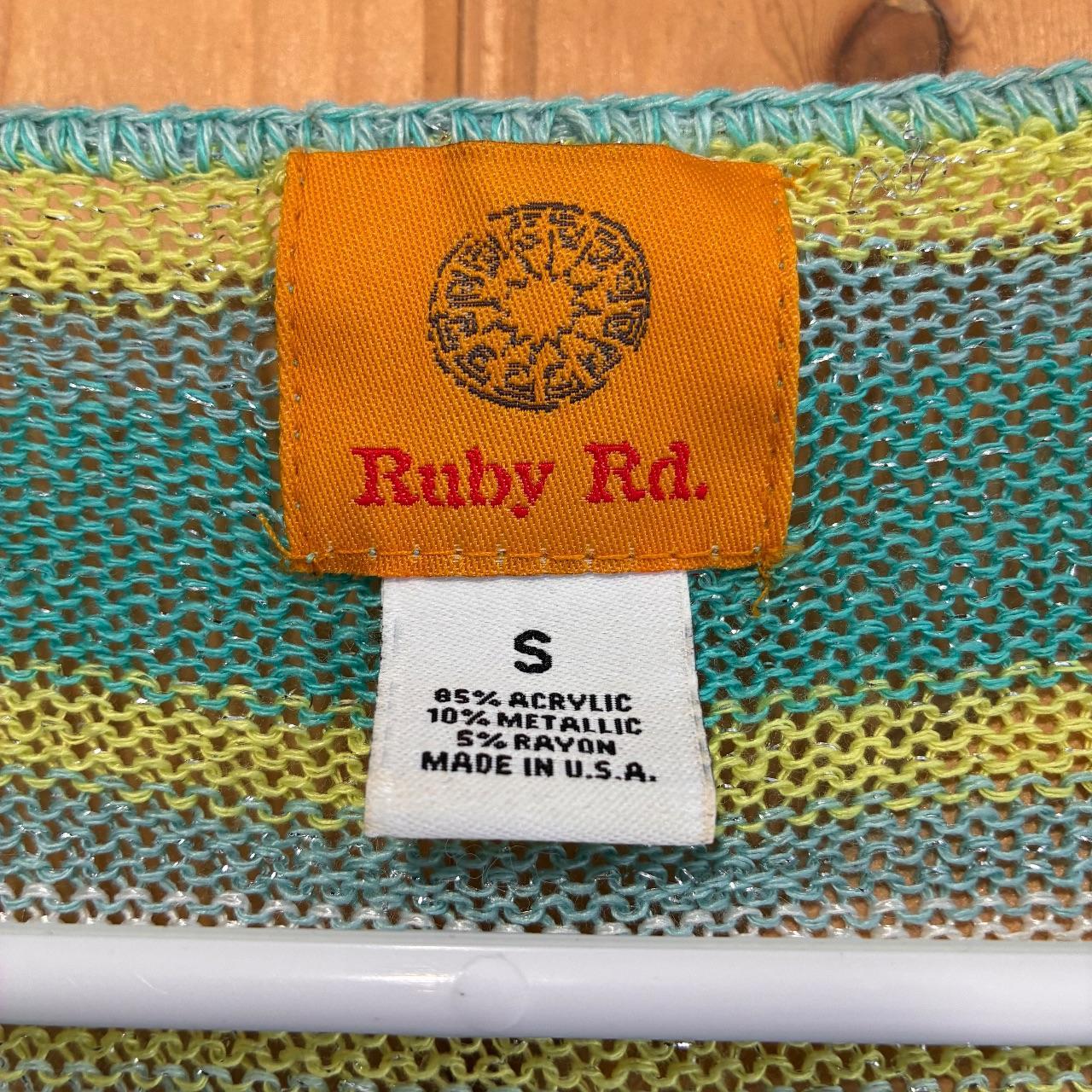 Ruby Rd. Women's Cardigan - Multi/Green - S – Rub… - image 3