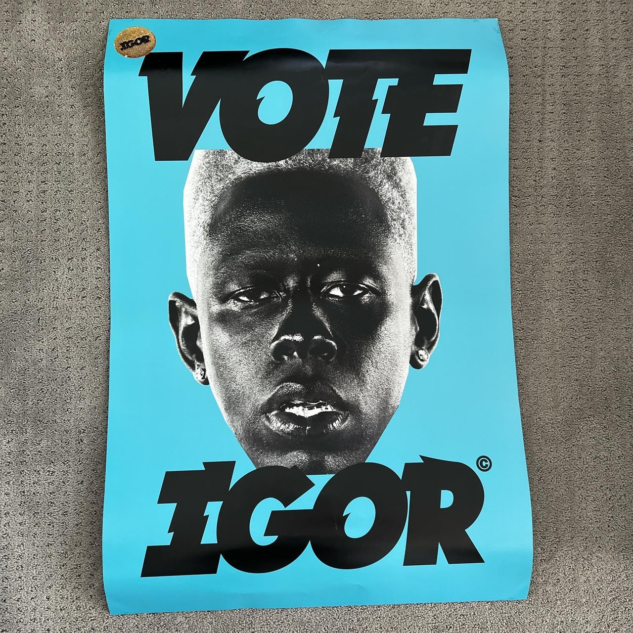 vote igor poster meet up in irvine/oc area - Depop