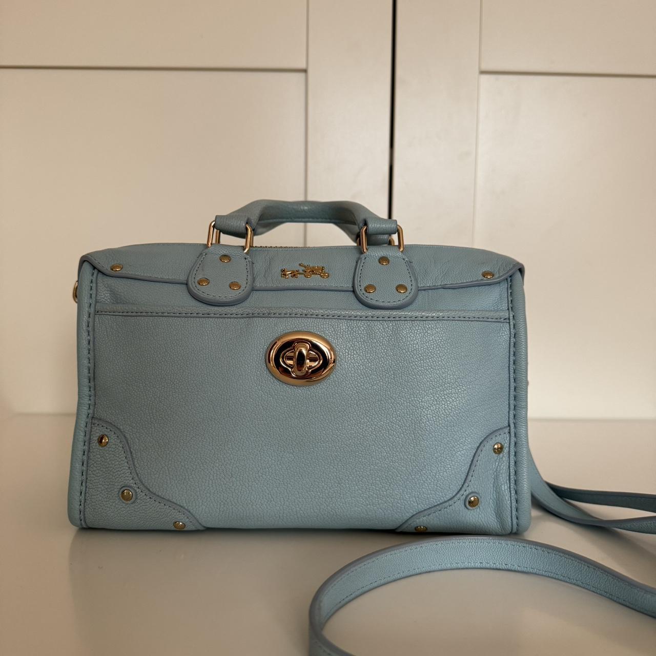 Leather Handbags Coach Rhyder Satchel COACH Rhyder 24 Leather Bag - Main Image