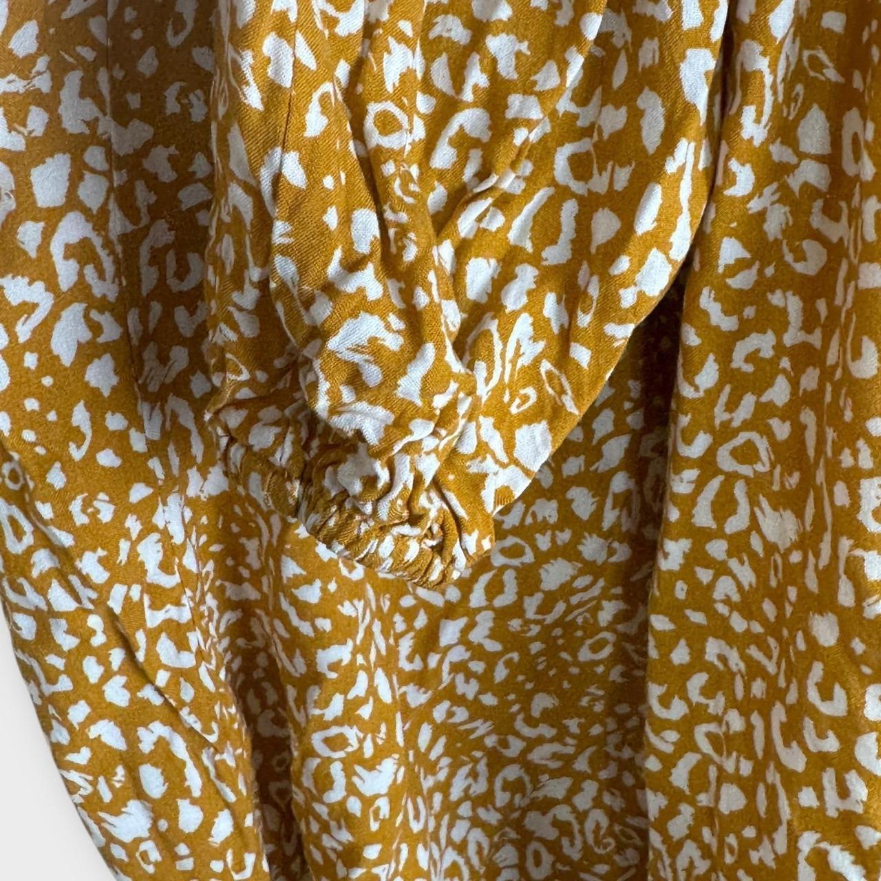 Savannah Morrow Women's Blouse - Yellow/White - S… - image 3