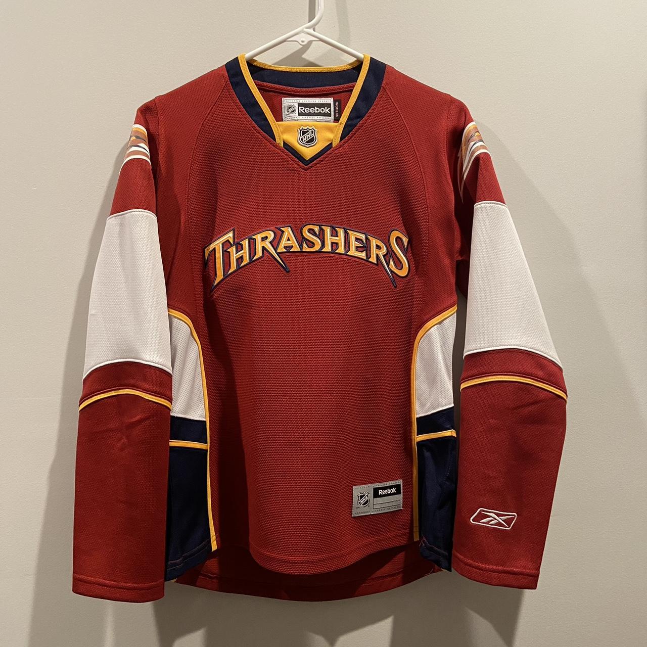 Vintage Reebok Atlanta Thrashers NHL Hockey Depop