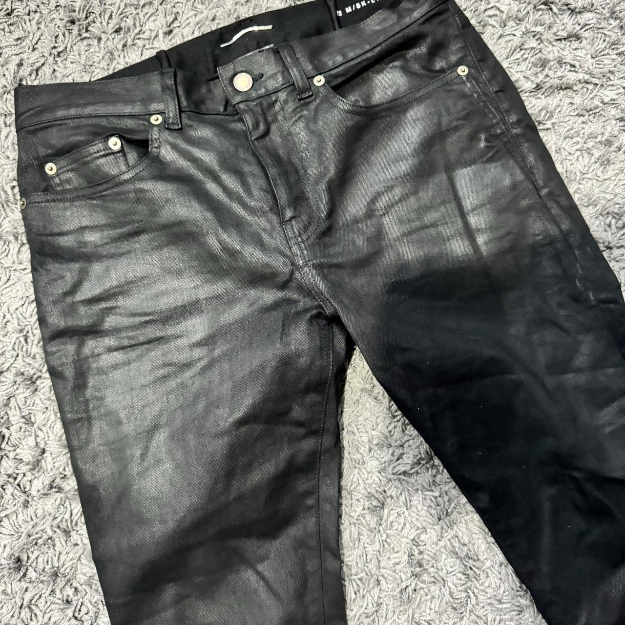 Saint laurent shop waxed denim