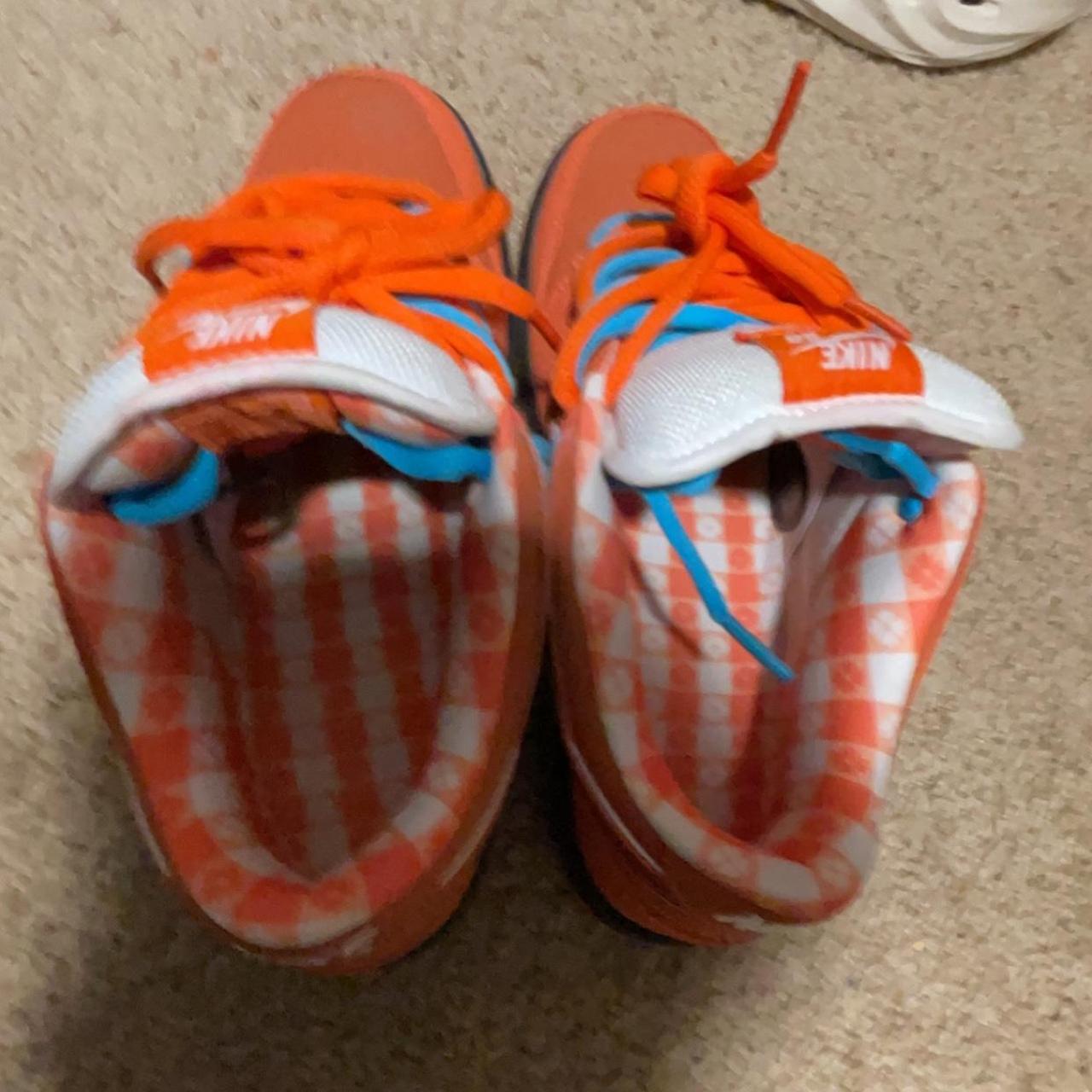 ORANGE LOBSTER SB DUNKS BARLEY WORN REPS GREAT... Depop