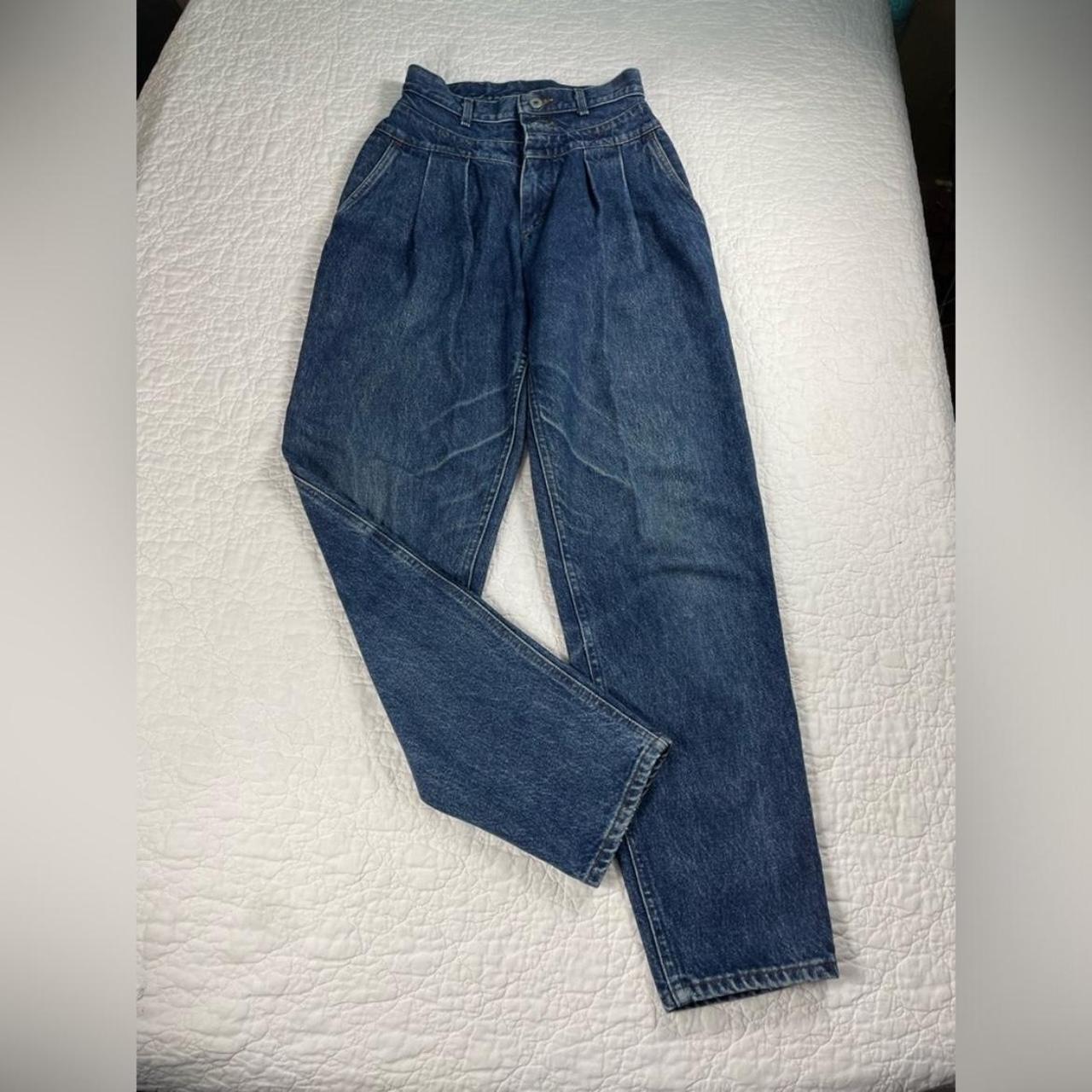 Vintage 80s dark washed tapered Lee deals Navigation youth jeans