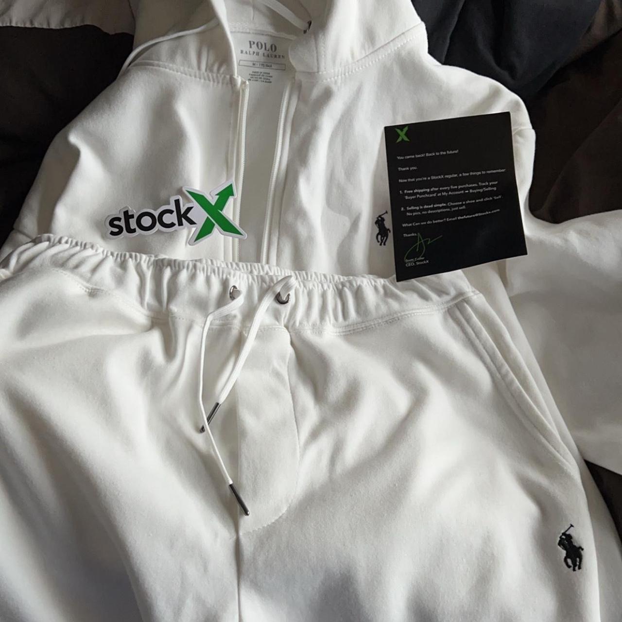 White Ralph Lauren Tracksuit Medium Size Brand. Depop