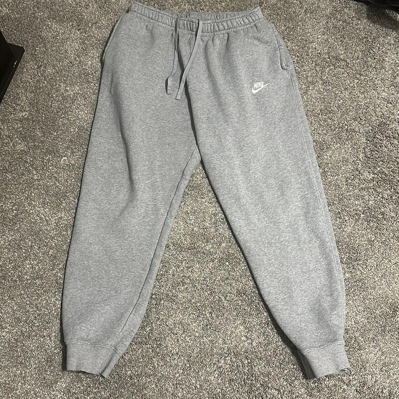 mens nike sweatpants gray