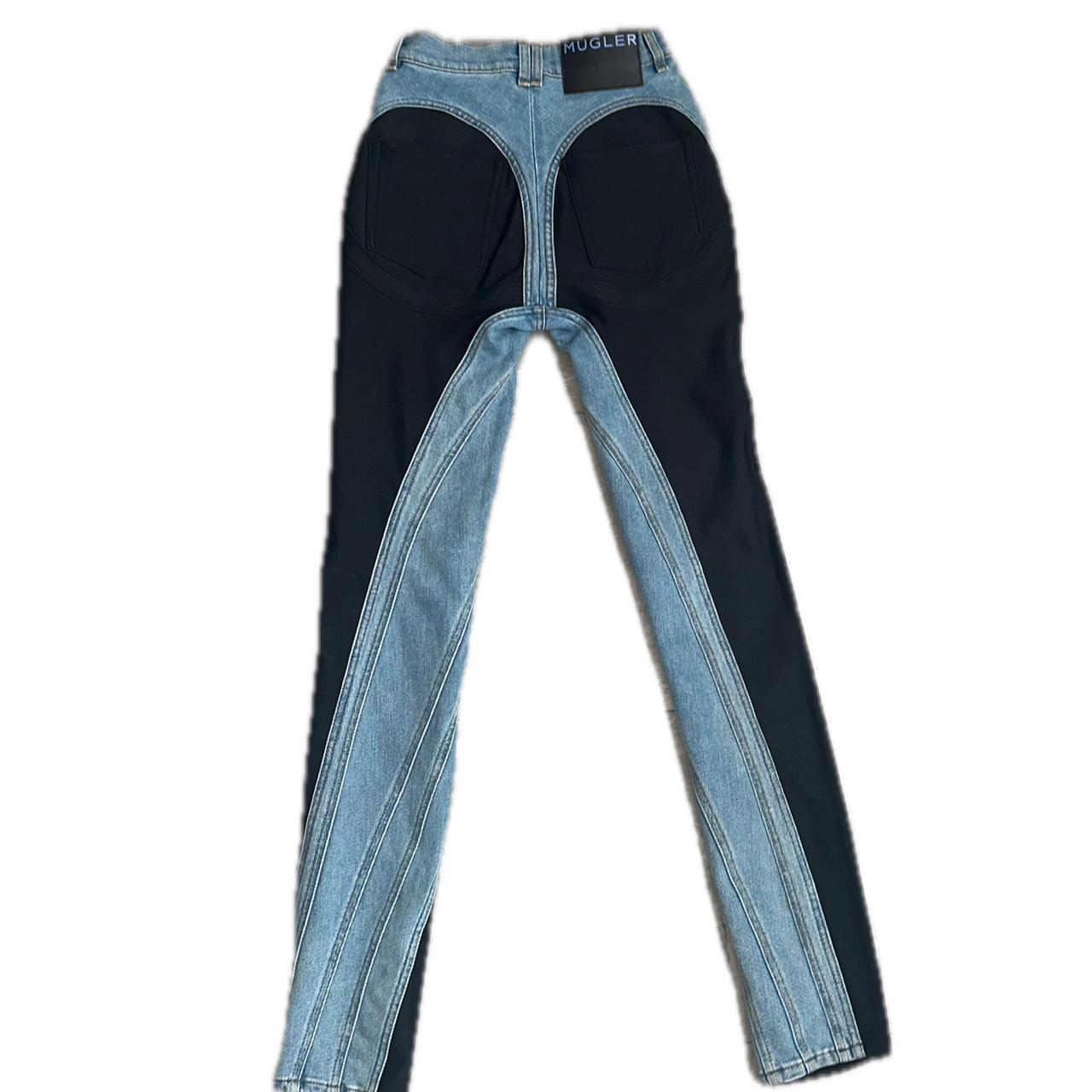 Black & Denim Mugler jeans. Authentic bought from | Depop