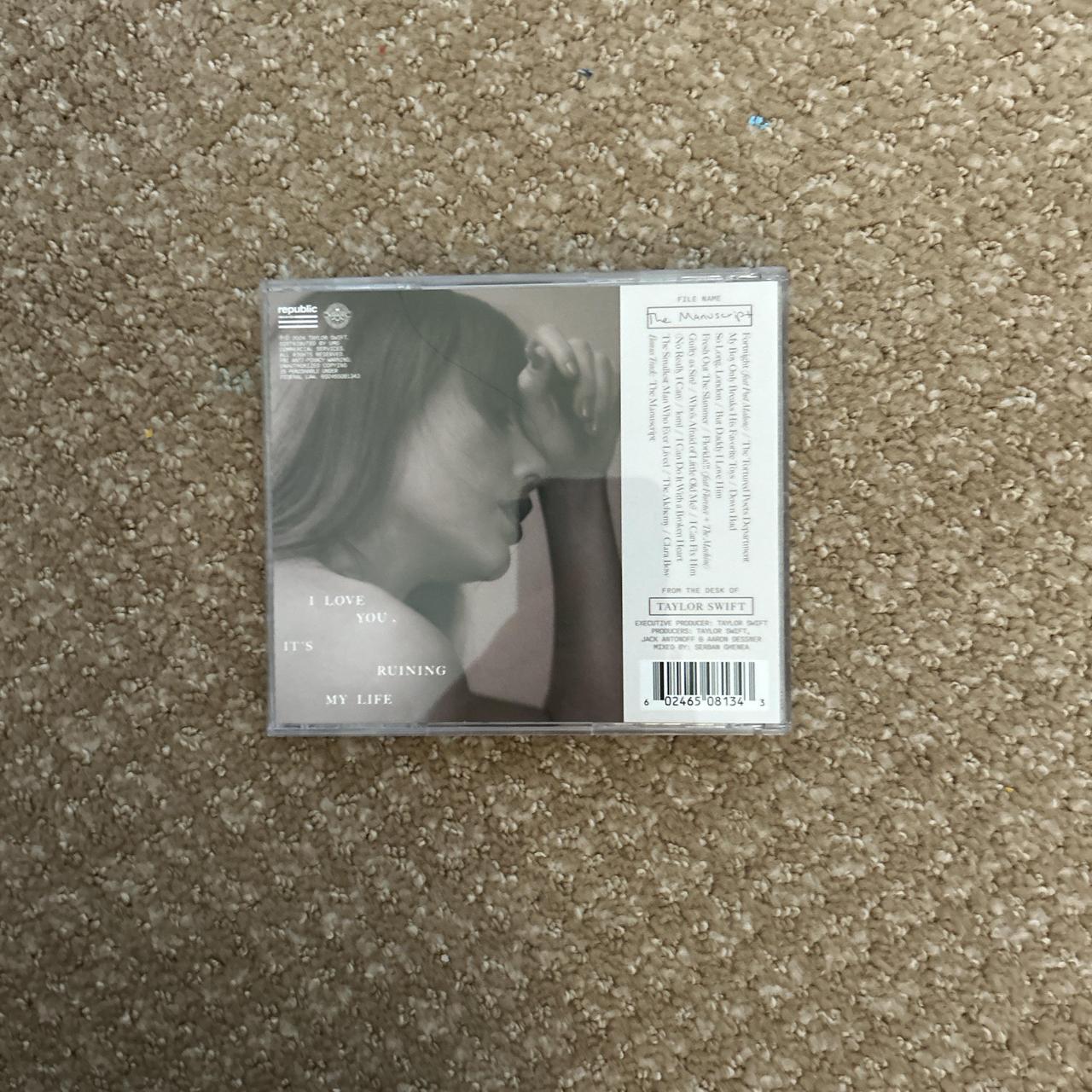 Taylor Swift The Tortured Poets Department CD with... - Depop