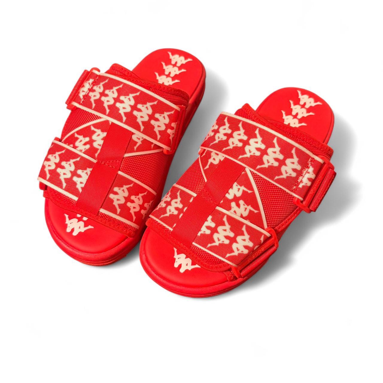 Kappa Men's Slides - Red - US 5 – Red Kappa slide… - image 1