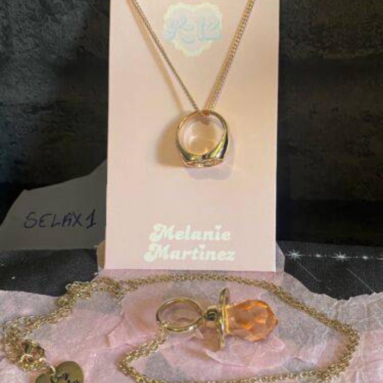Melanie Martinez Cry Baby Pacifier Necklace and k12... Depop