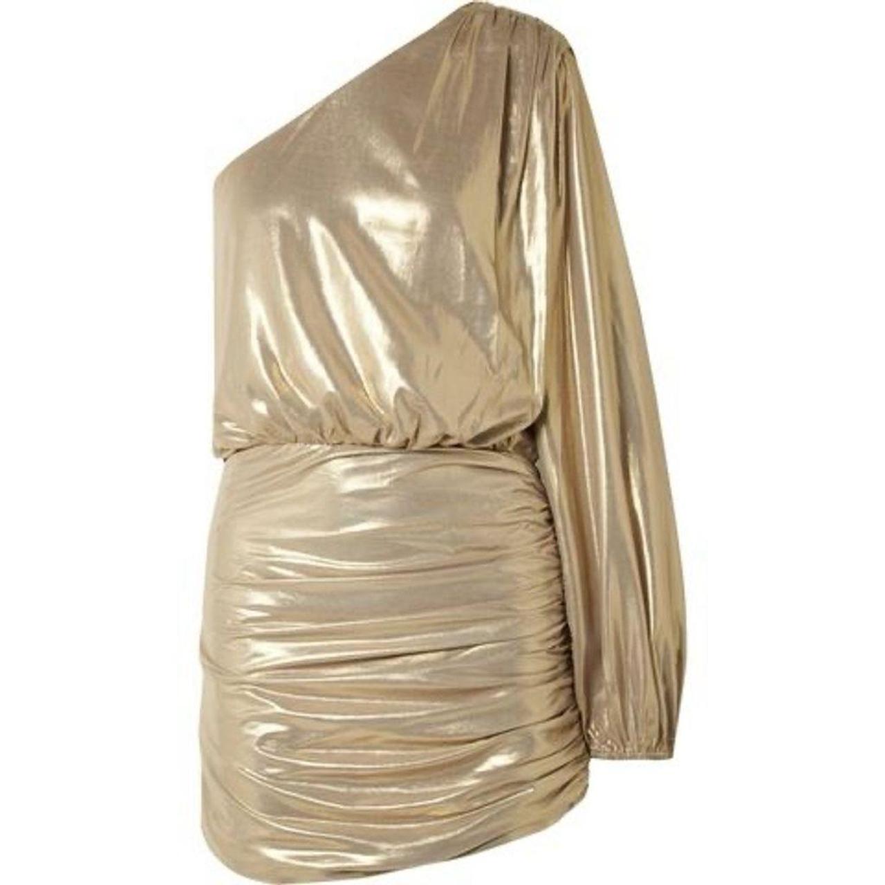 Michelle mason gold dress best sale