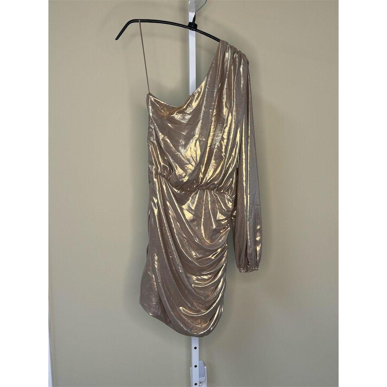 Michelle mason gold dress best sale