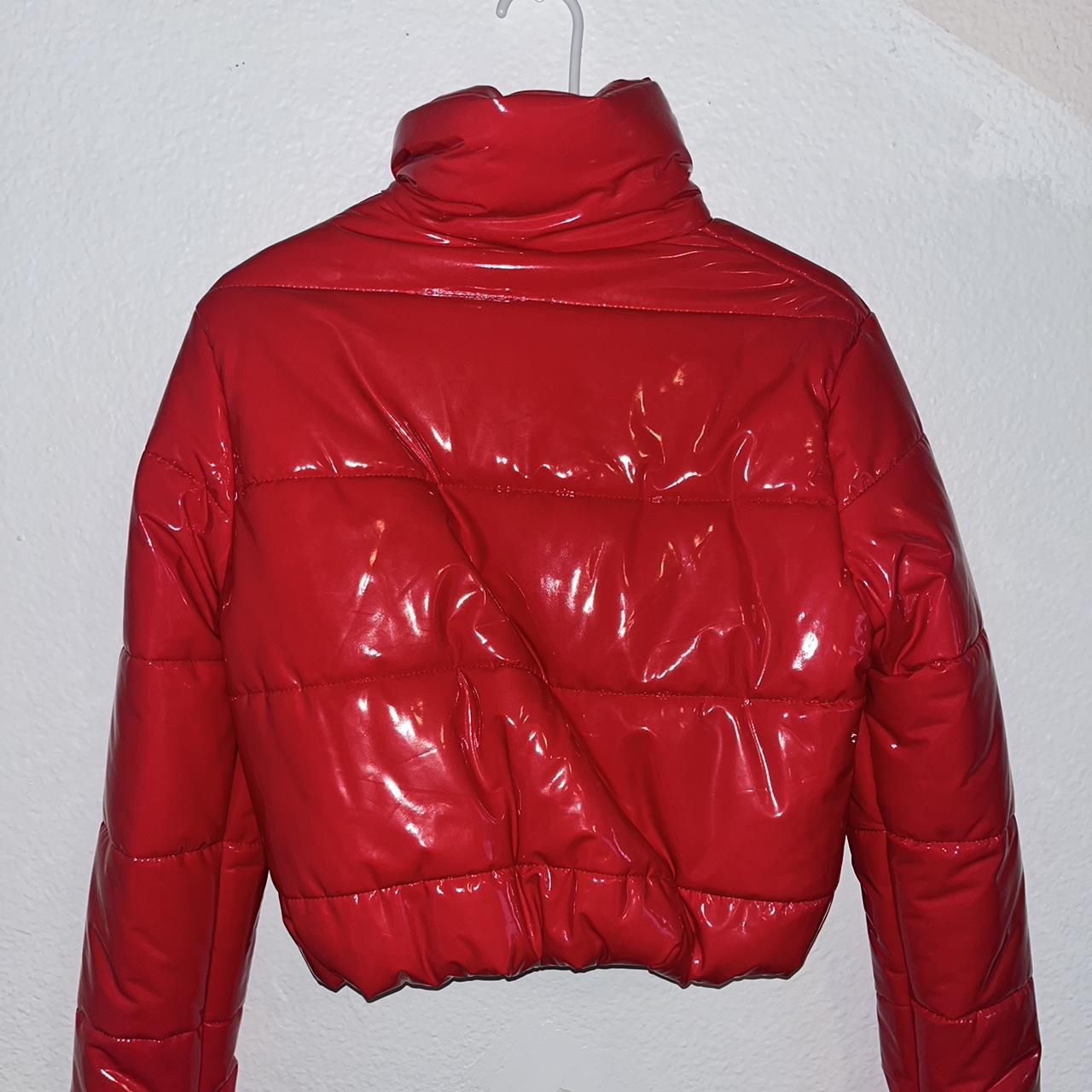 Fashion nova red jacket best sale