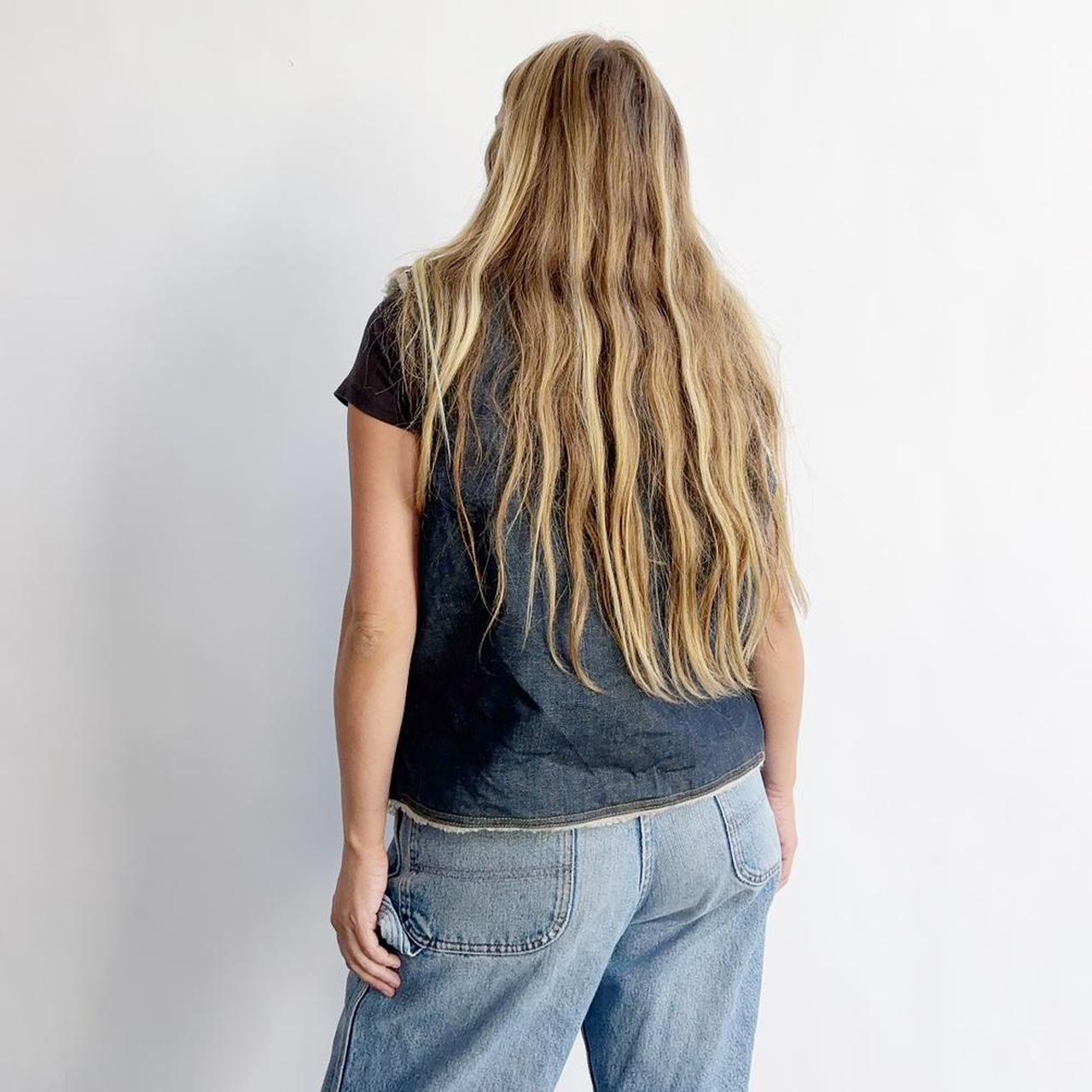 Levi's Women's Vest - Blue/Navy - L – Vintage 70s… - image 2