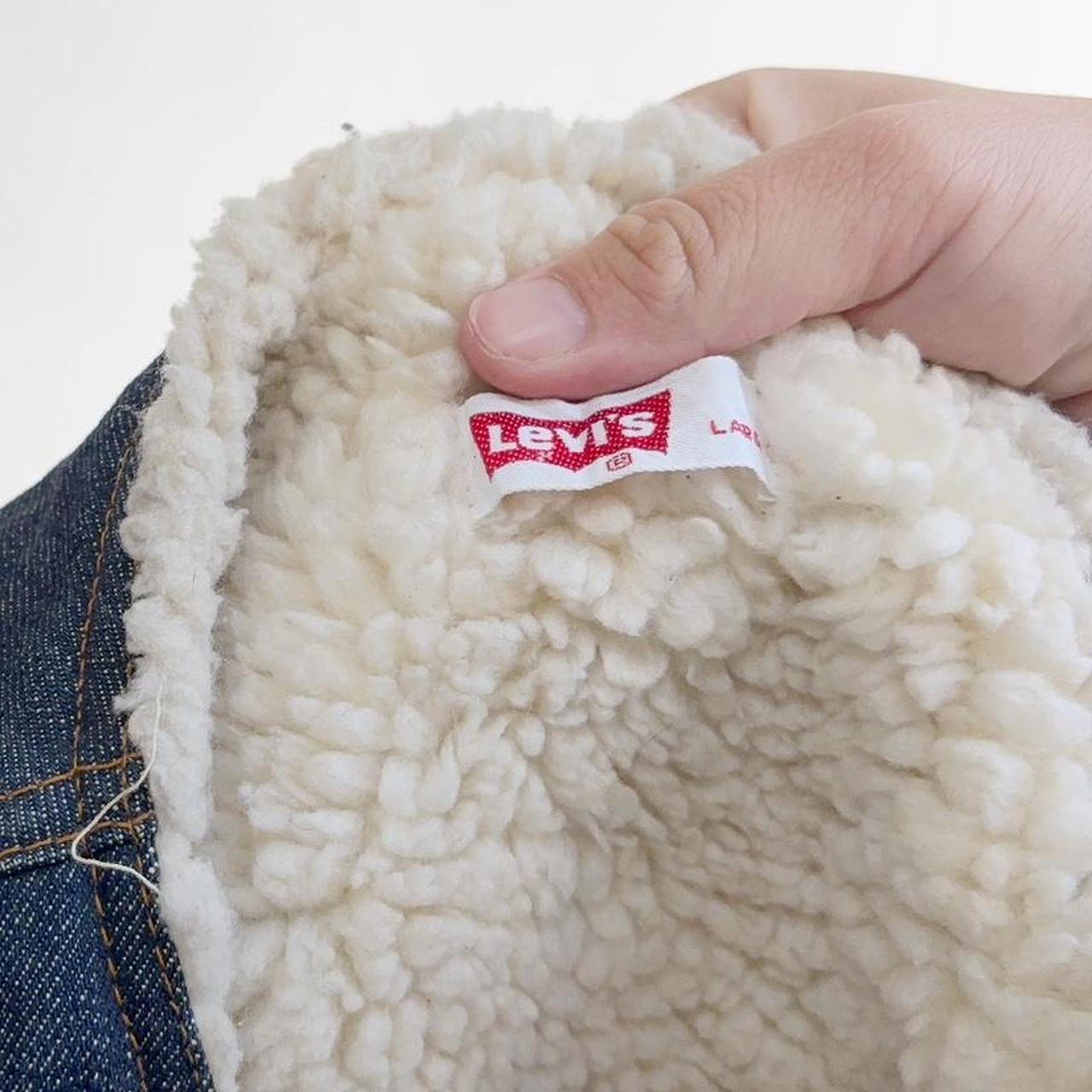 Levi's Women's Vest - Blue/Navy - L – Vintage 70s… - image 4