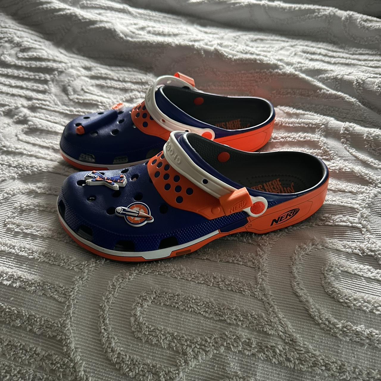 Nerf crocs size 13 men's Depop