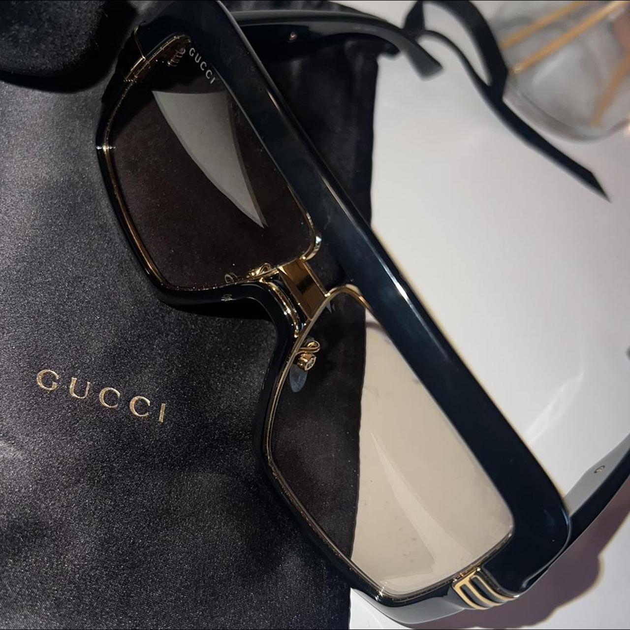 Gucci Gg0962s Sunglasses|uv400 Oversized Sunglasses For Women - Luxury  Stainless Steel Frame