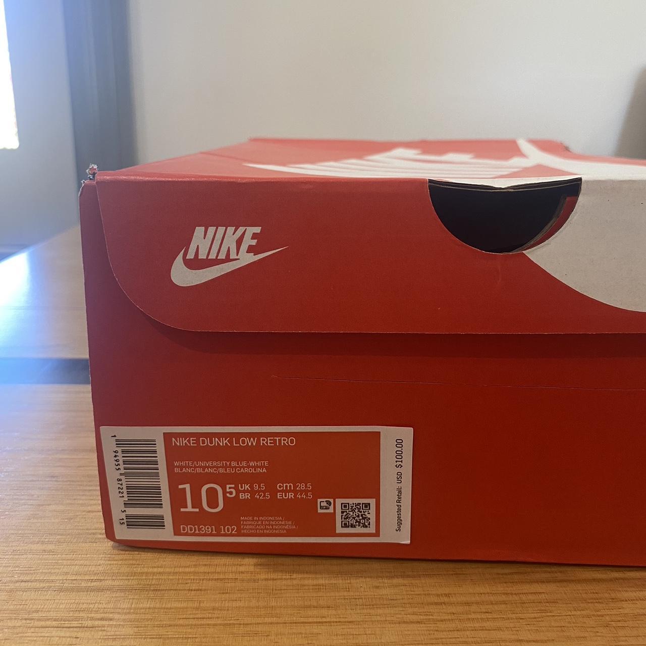 university blue dunks men