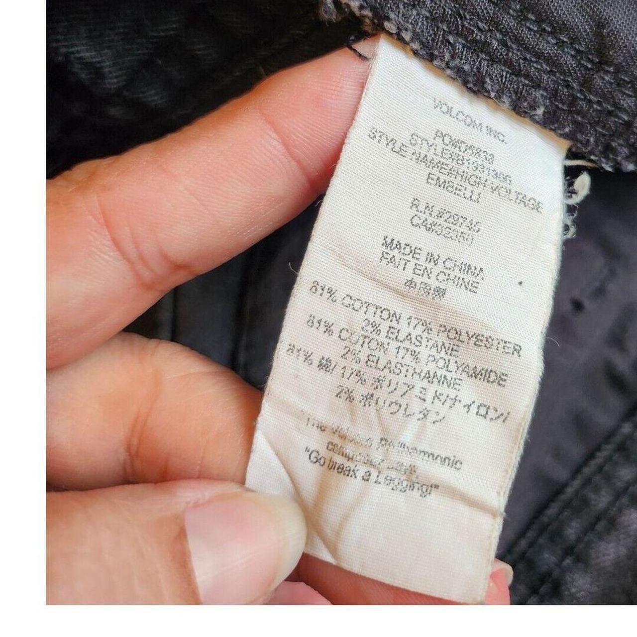 Volcom Women's Shorts - Black - 7 – Volcom High V… - image 4