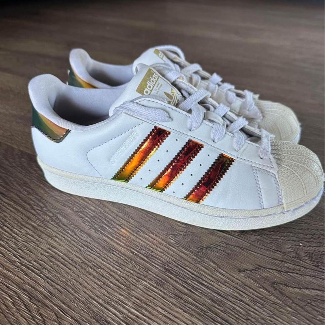 Adidas Superstar CP9837 White Gold Iridescent