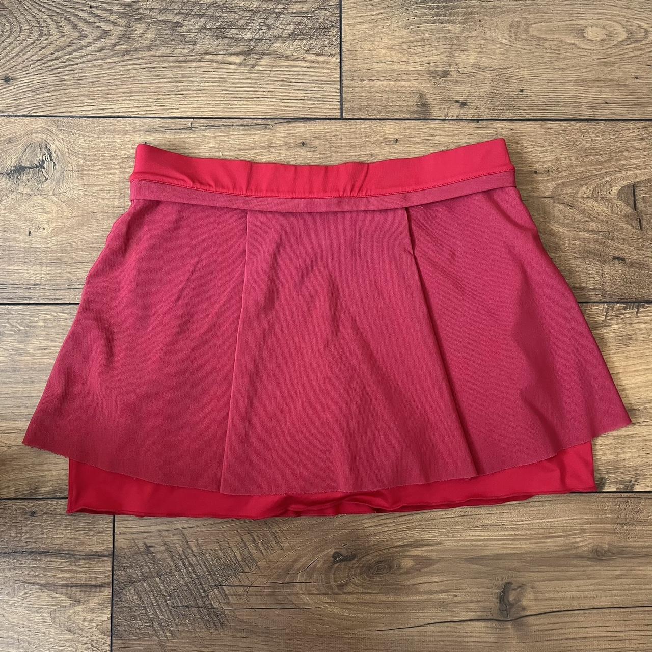 Vintage Nike Tennis Skort ⭐️ Red Skirt With Built In Depop