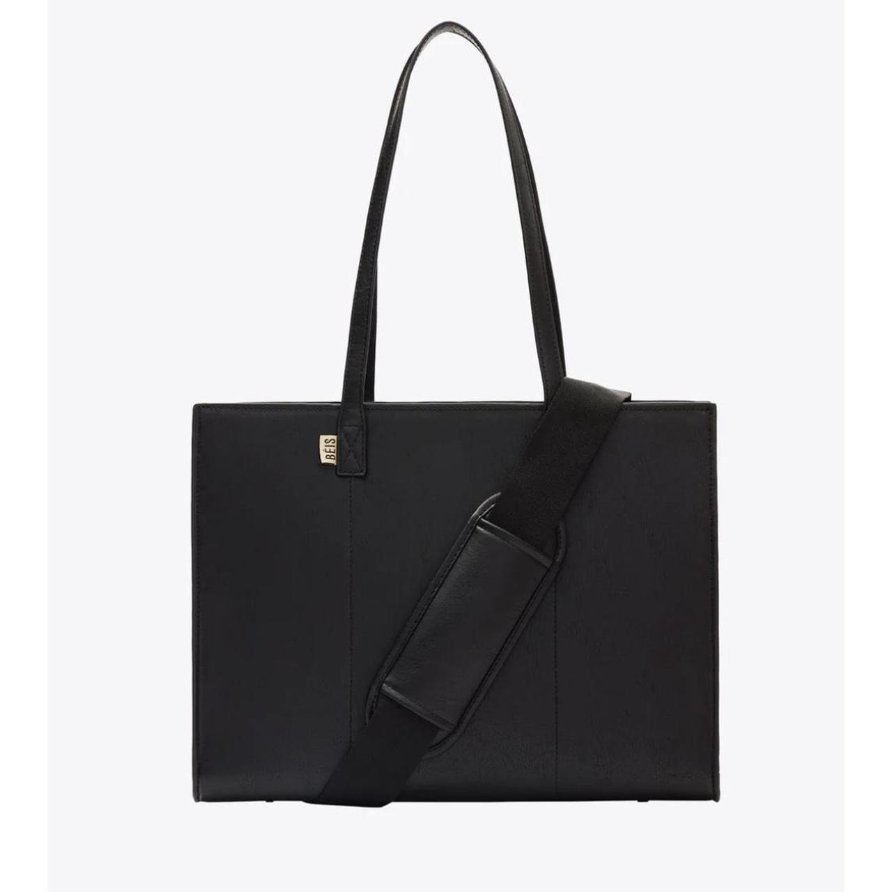 Beis work tote in black pre loved but in great depop