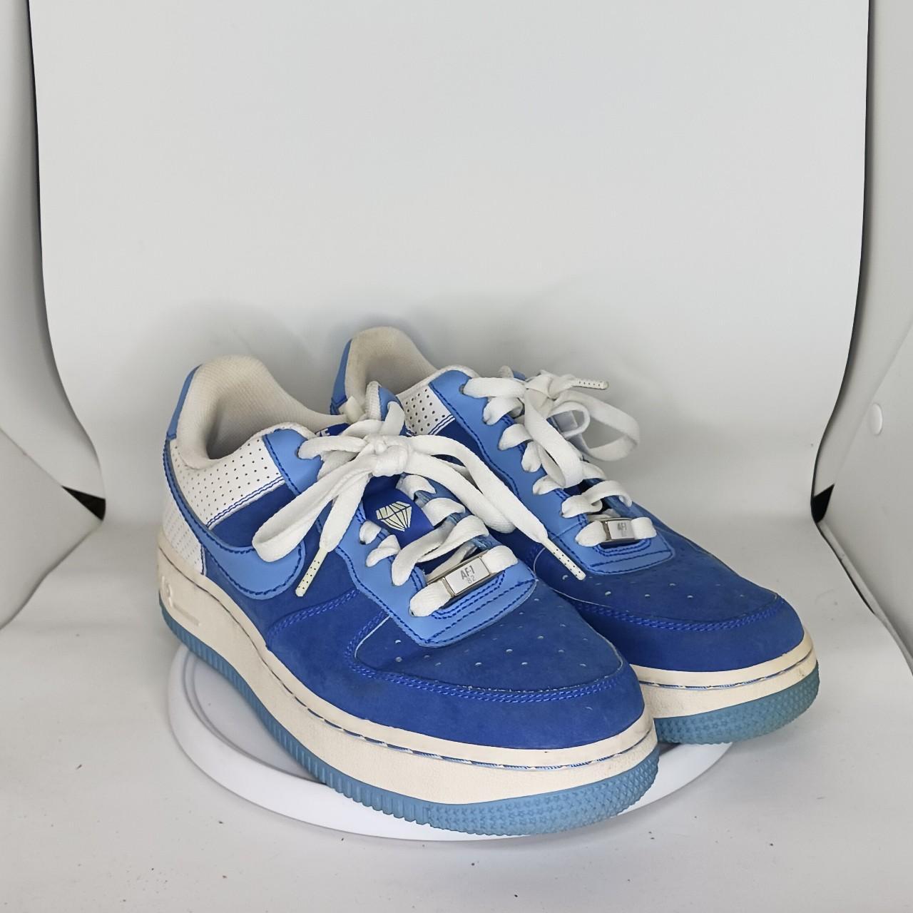 Nike AF1 XXV University Blue White size 6.5y Nike. Depop