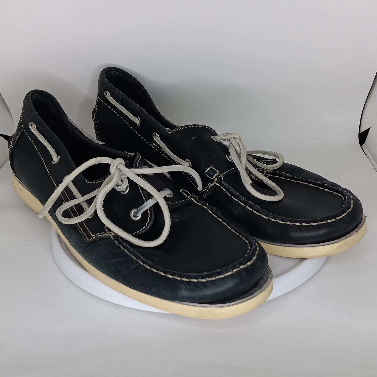 Gant leather boat Shoe navy size 45 boat