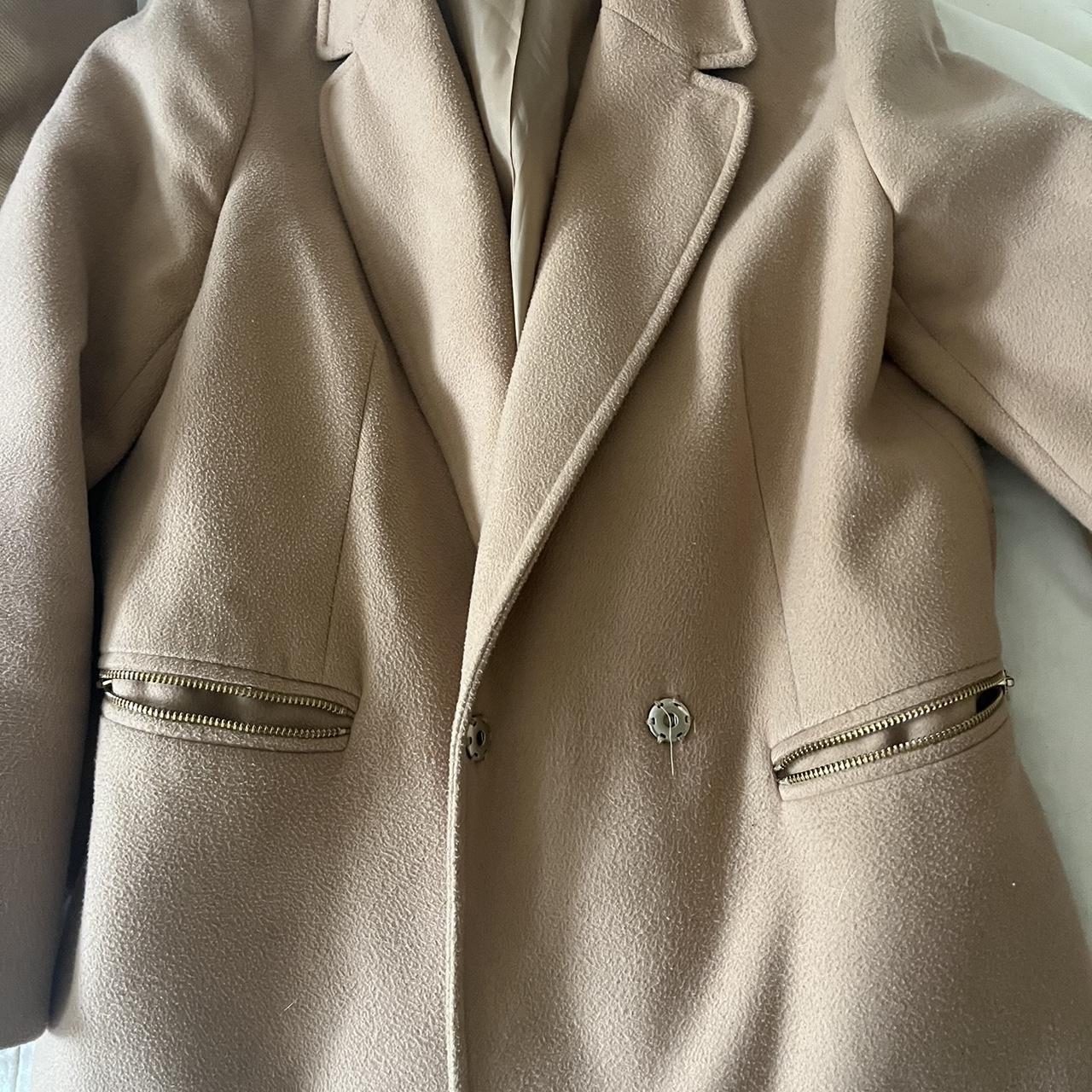 Camel coat clearance women's topshop