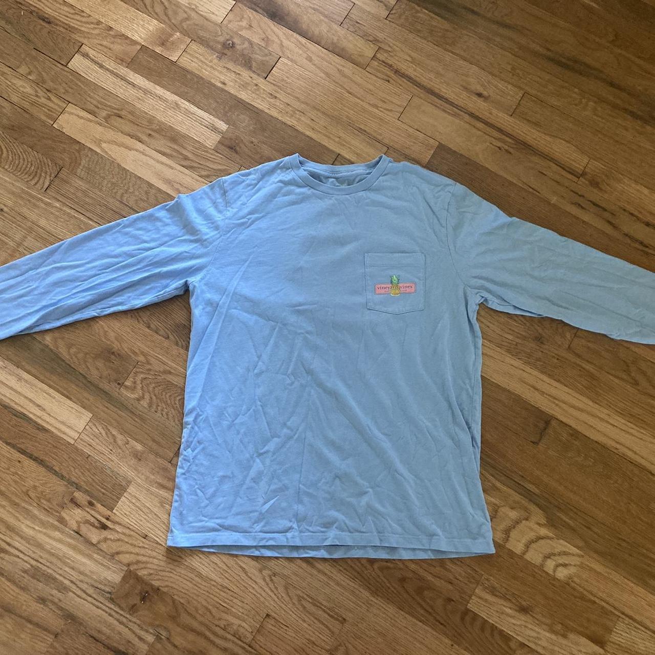 Vineyard Vines light blue shirt Depop