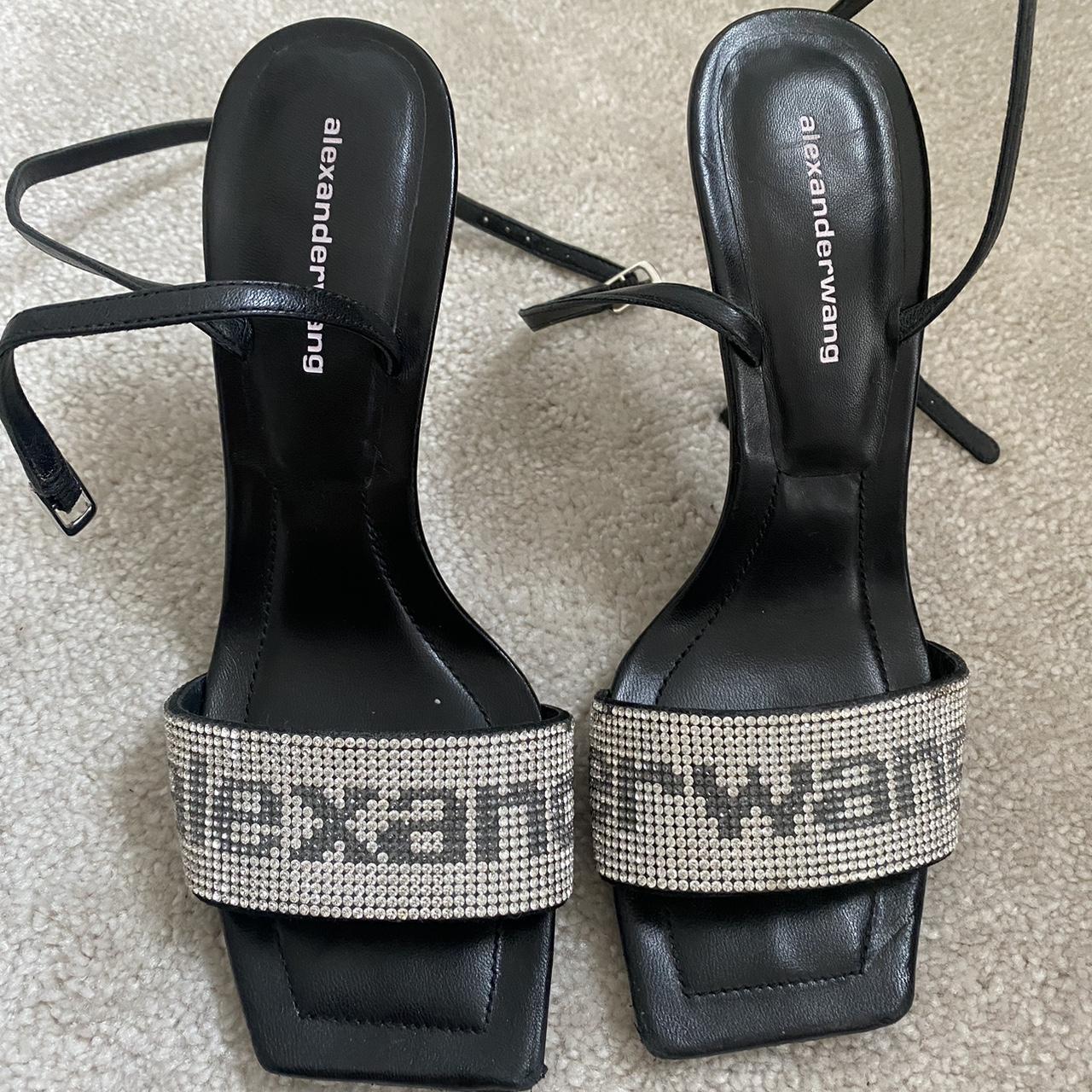 alexander wang heels white
