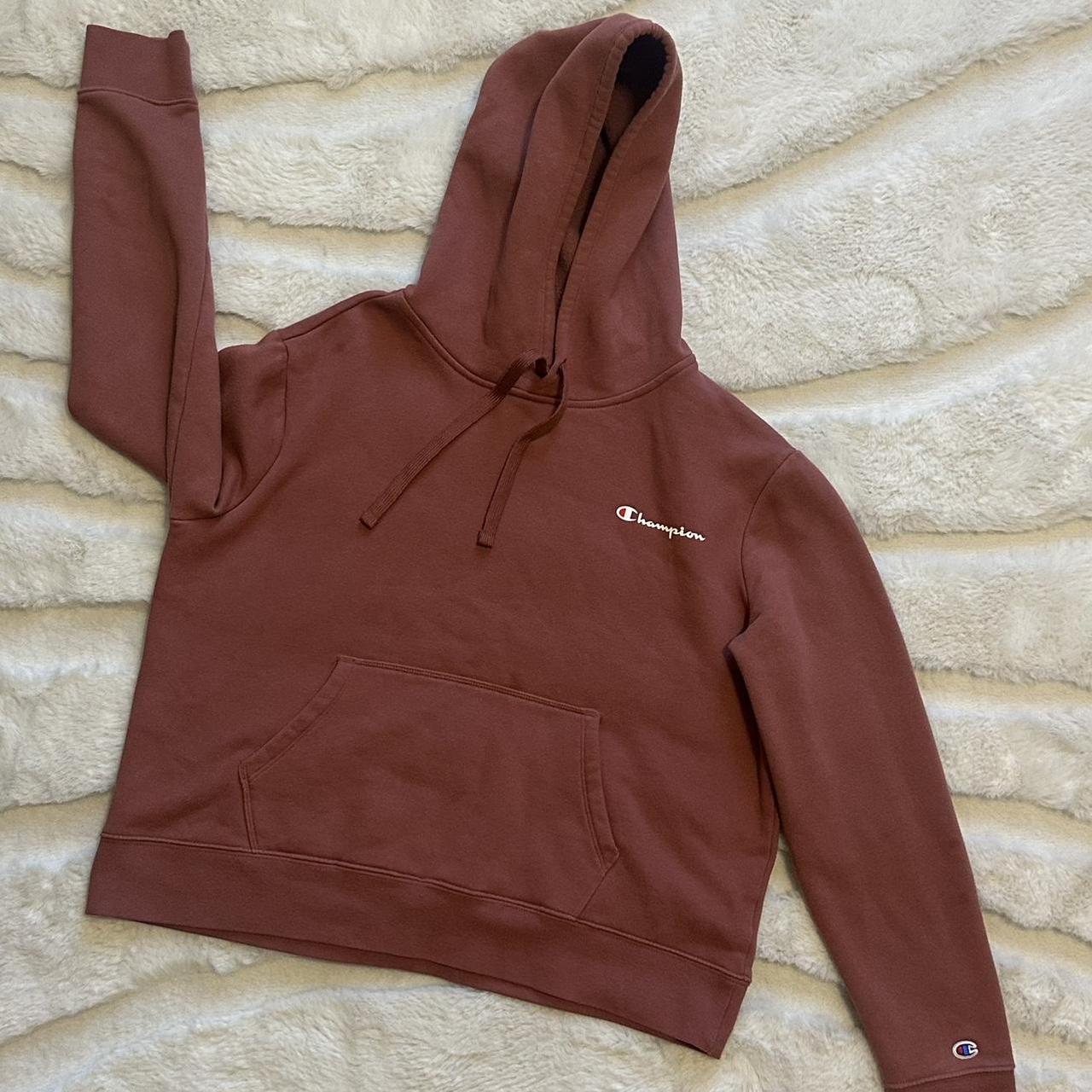 Champion Hoodie Embrace a relaxed and Depop