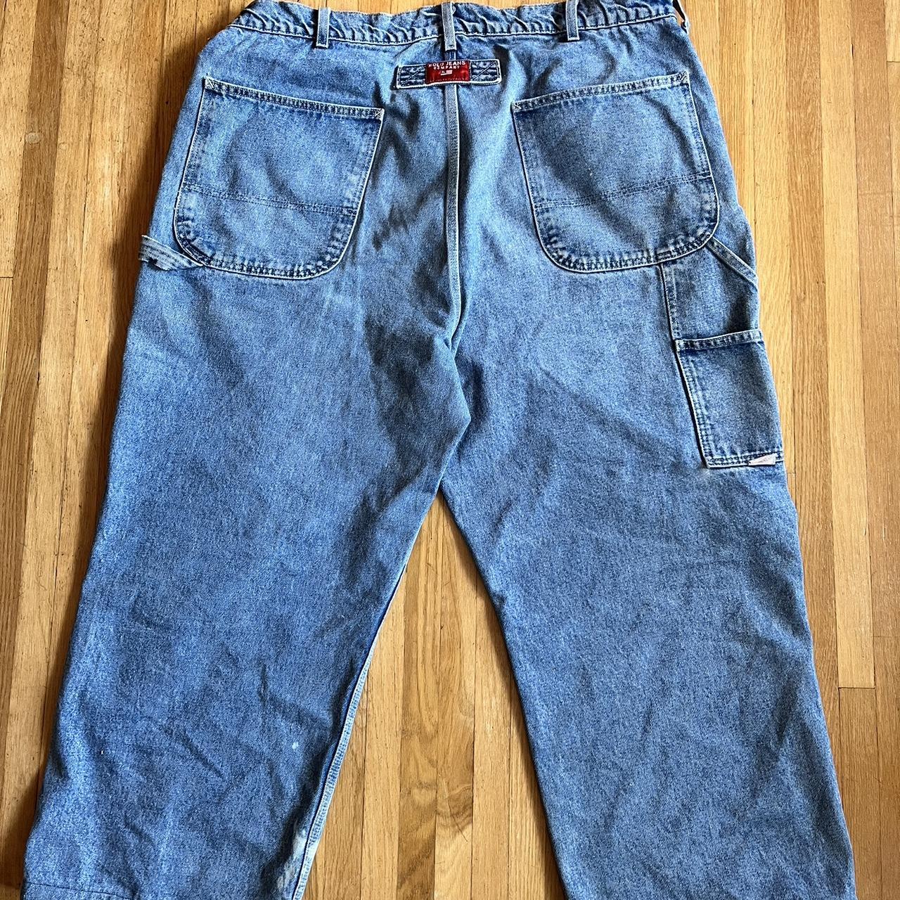 INSANE jnco type 42x32 vintage 90s Polo Jeans Co. | Depop