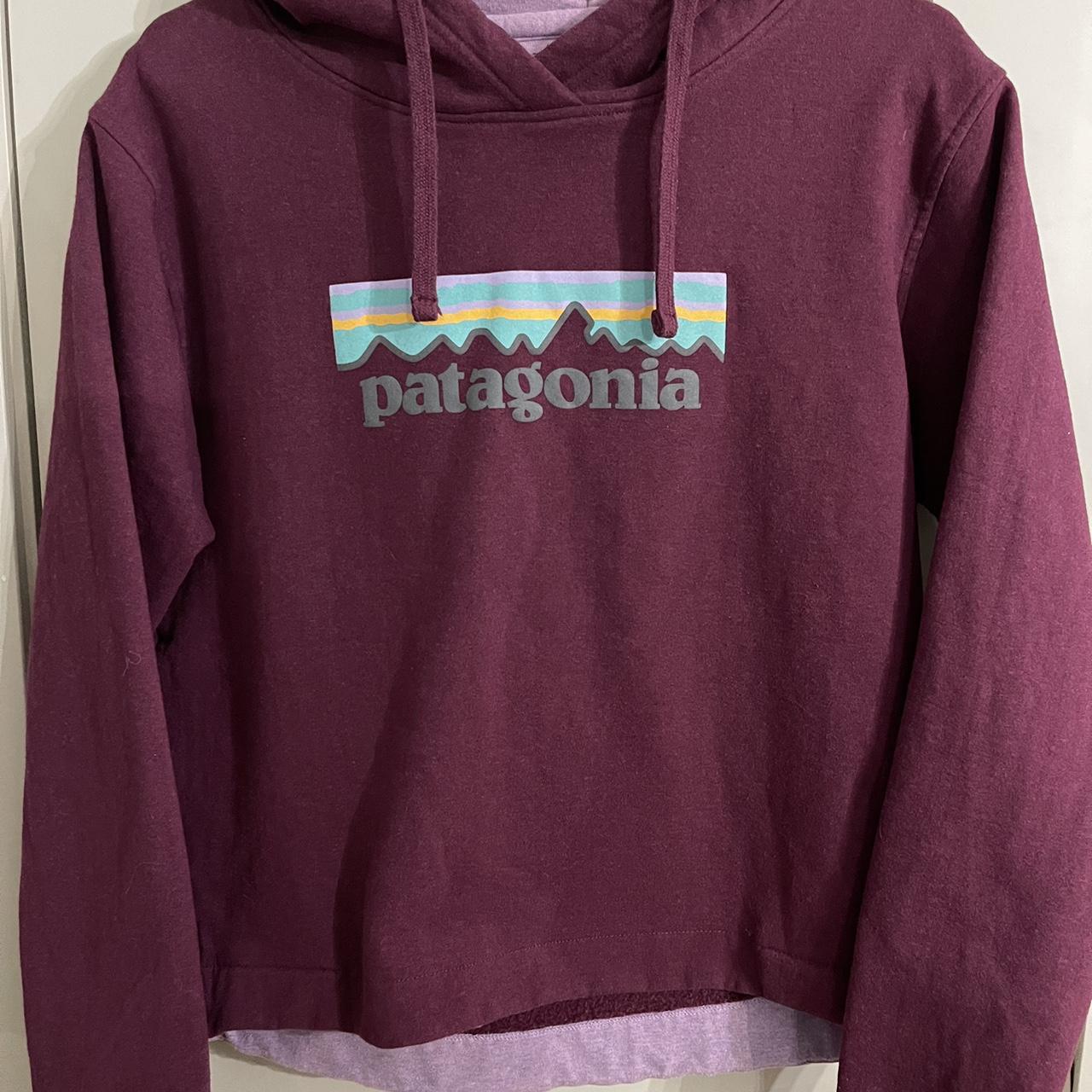 Patagonia purple sweatshirt best sale