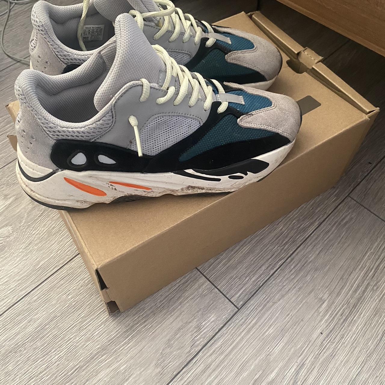 Yeezy 700 Waverunner Worn Quite Abit Slight Depop