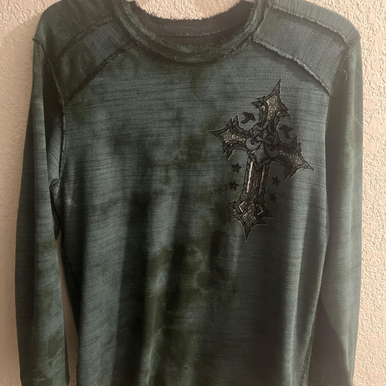 Affliction long sleeve thermal XL - Depop