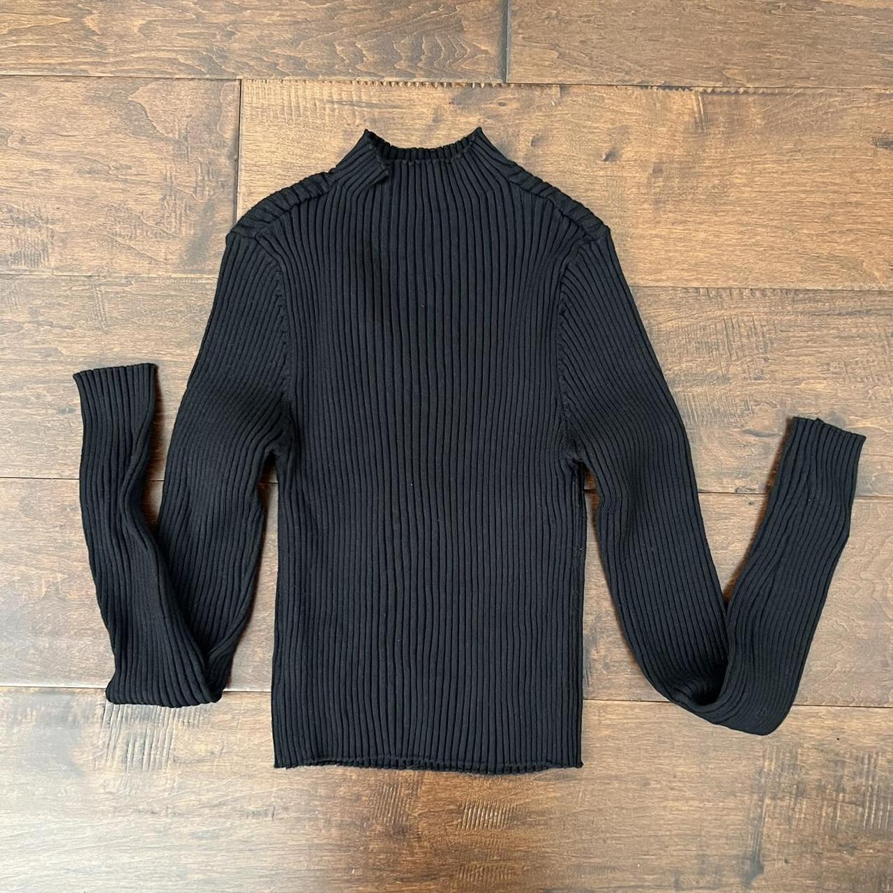 nike black mock turtleneck