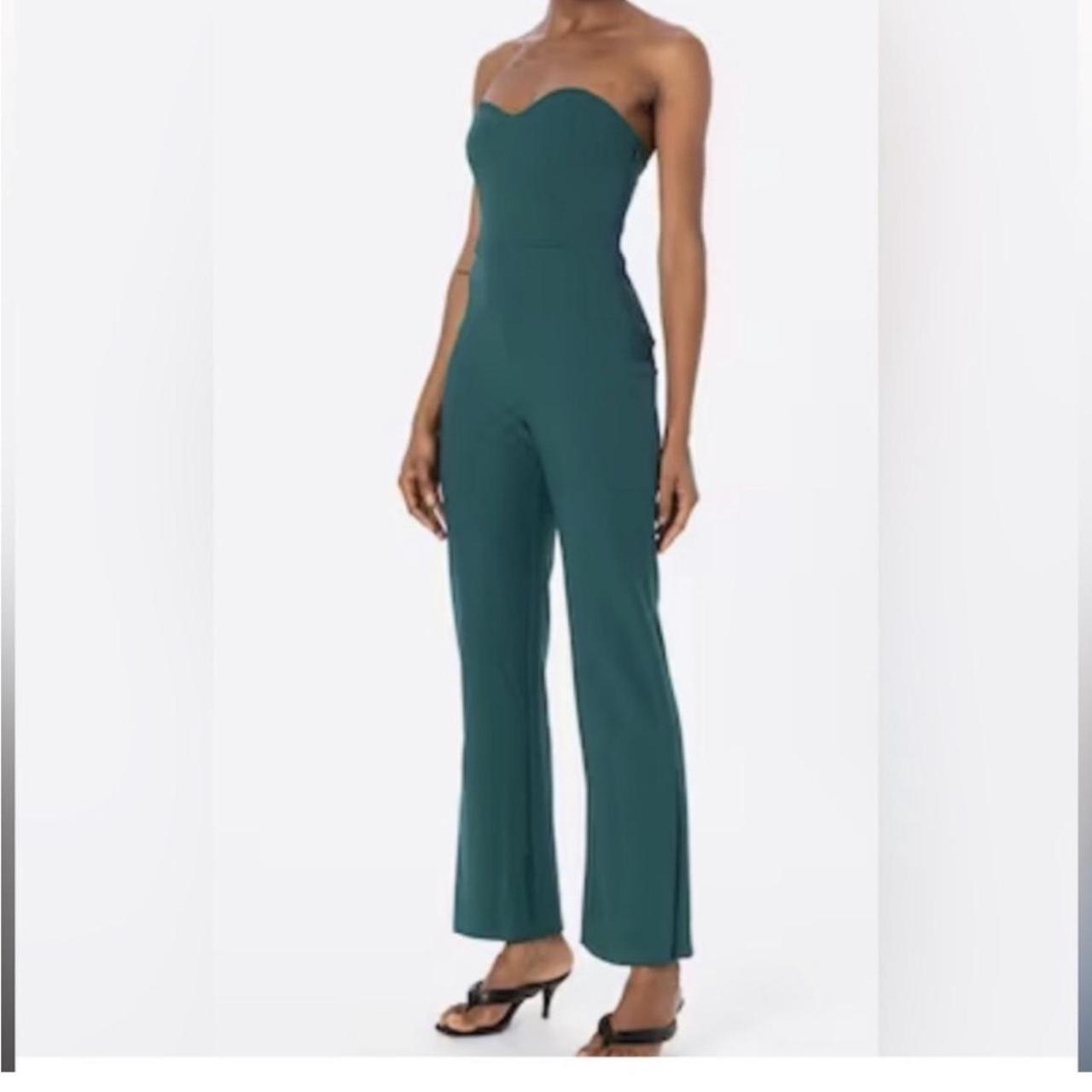 ABERCROMBIE FITCH hunter green jumpsuit!