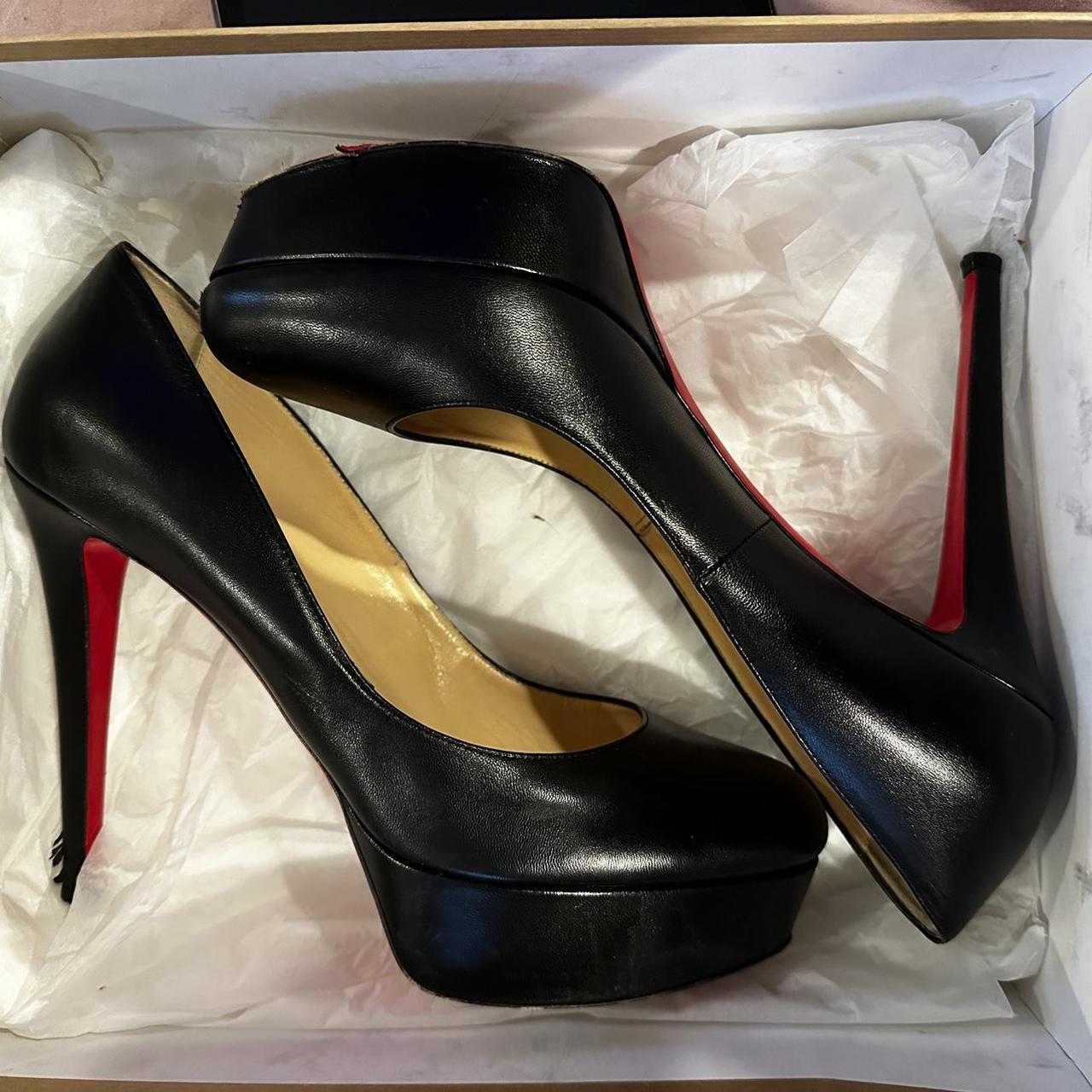 Black Bianca Christian Louboutin size 9. Price. Depop