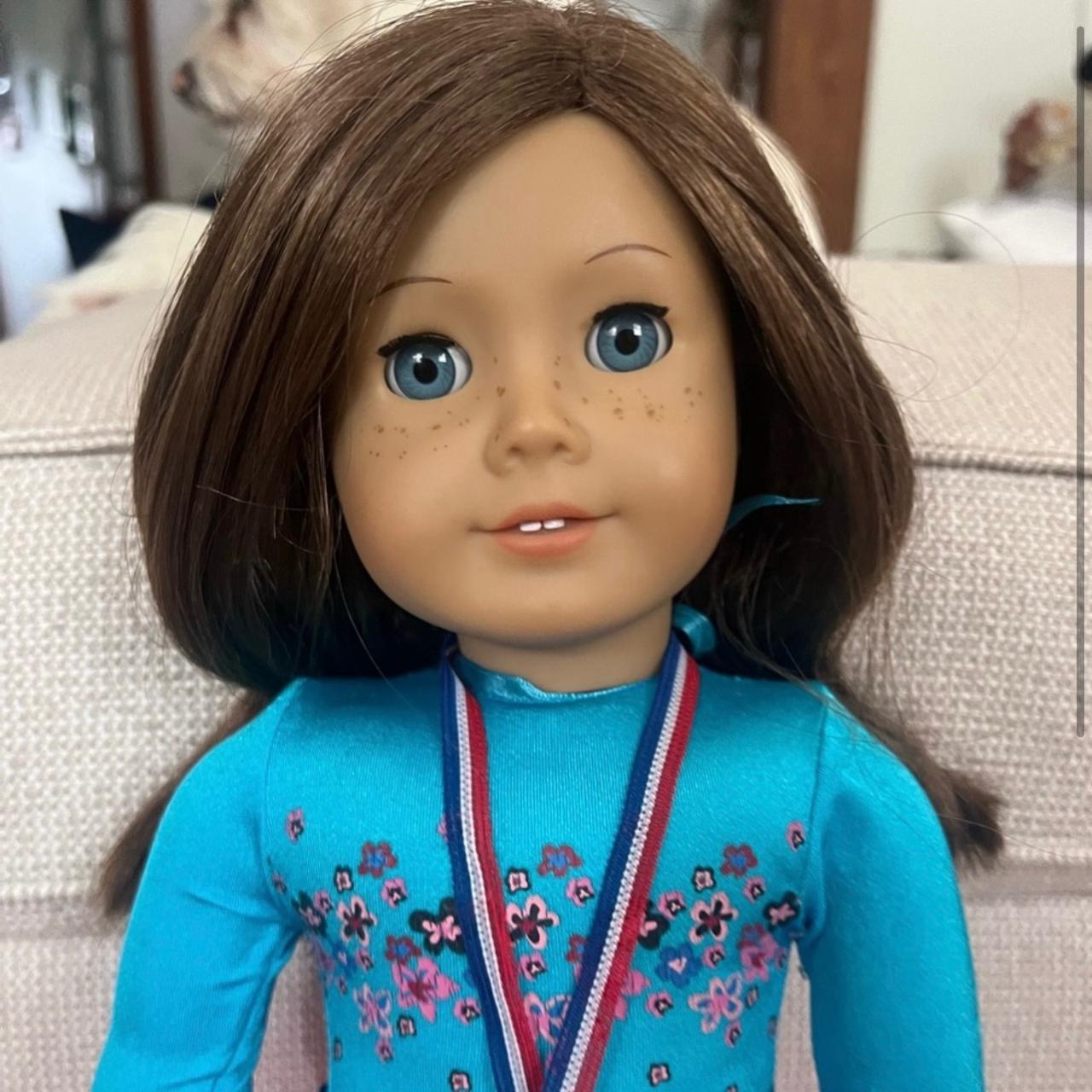 American girl doll truly me vintage brown hair blue. Depop