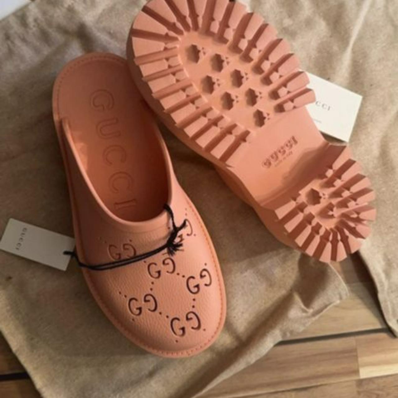 Tan gucci sandals online