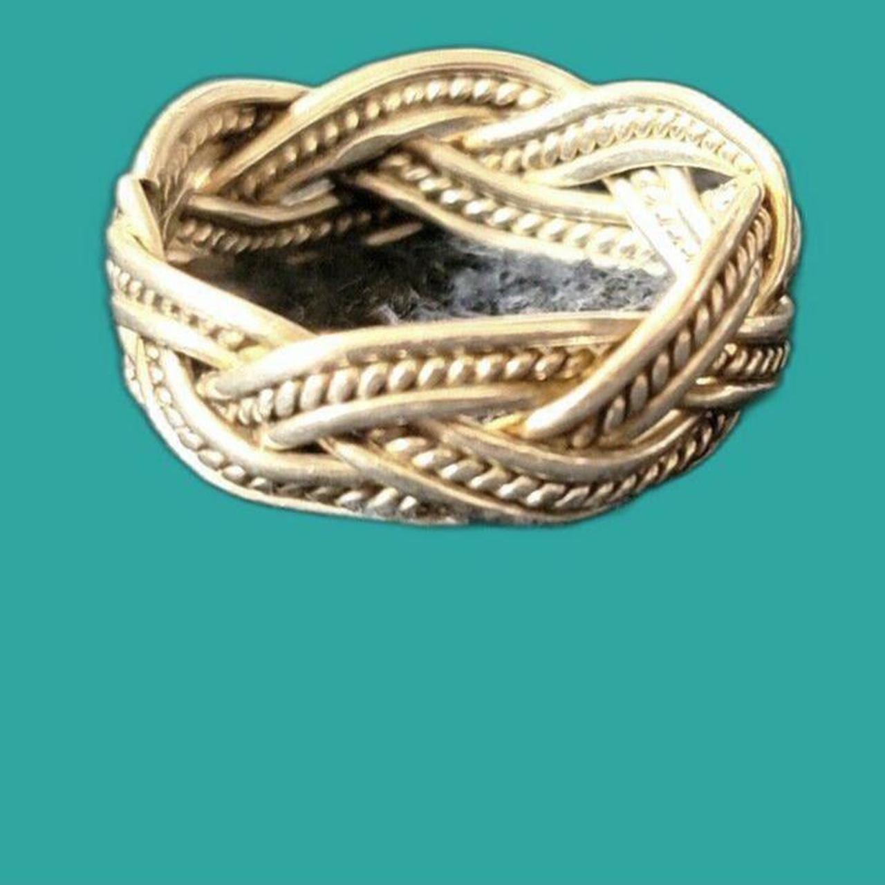 Source Unknown Men's Ring - Silver – 925 Silver B… - image 6