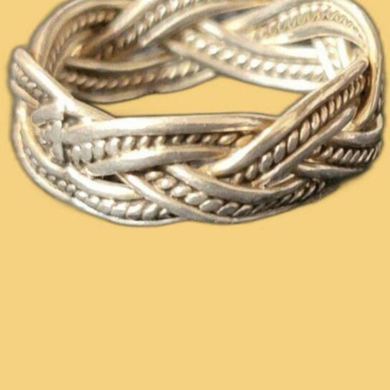 Source Unknown Men's Ring - Silver – 925 Silver B… - image 8