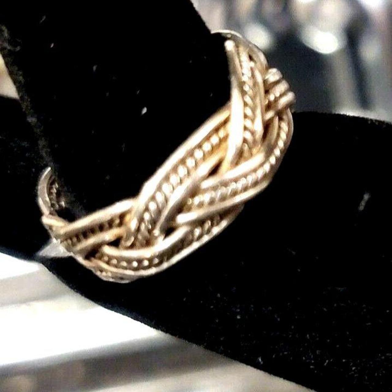 Source Unknown Men's Ring - Silver – 925 Silver B… - image 3