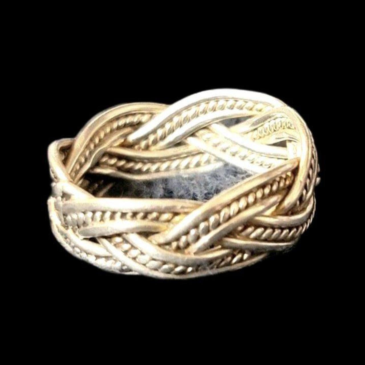 Source Unknown Men's Ring - Silver – 925 Silver B… - image 4