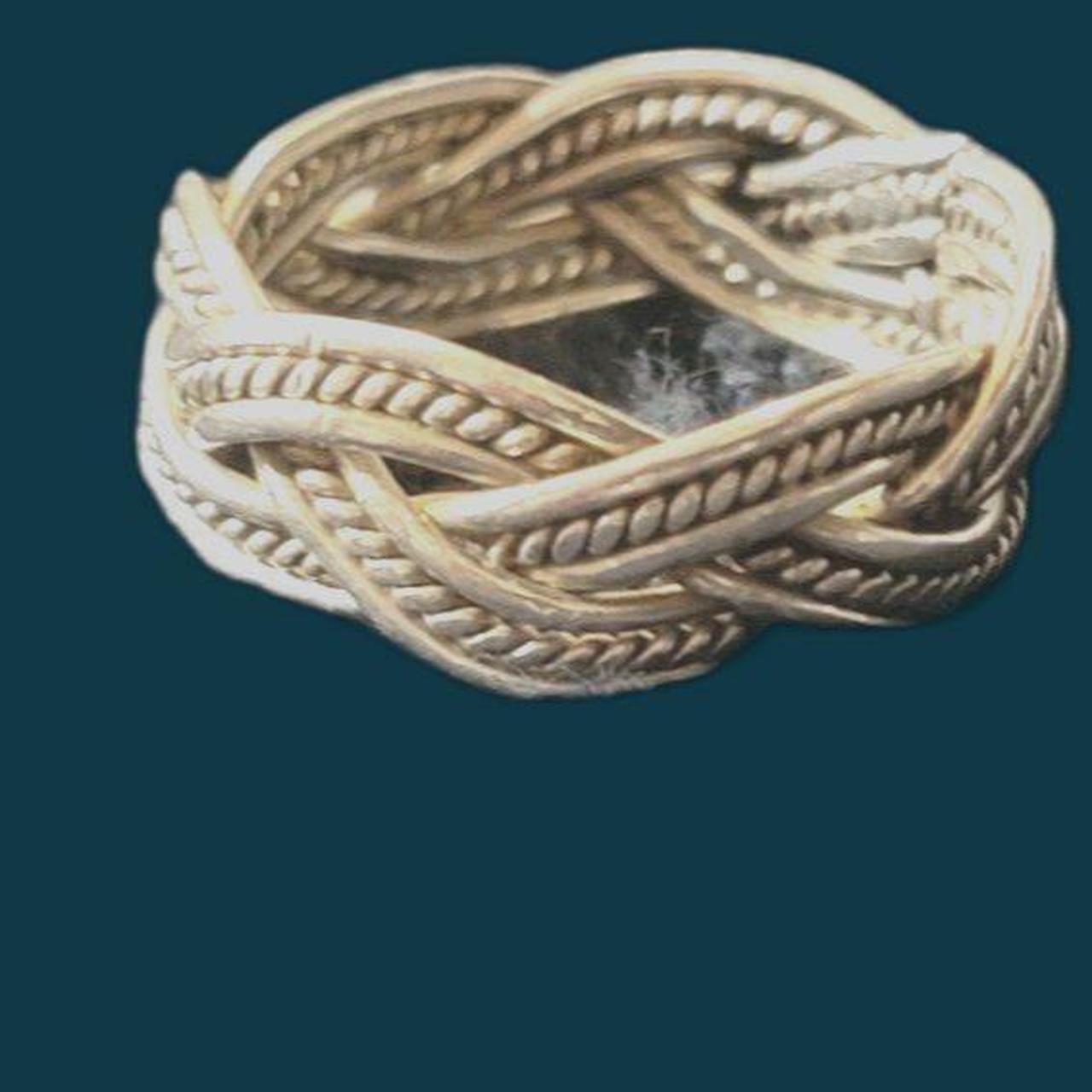 Source Unknown Men's Ring - Silver – 925 Silver B… - image 5