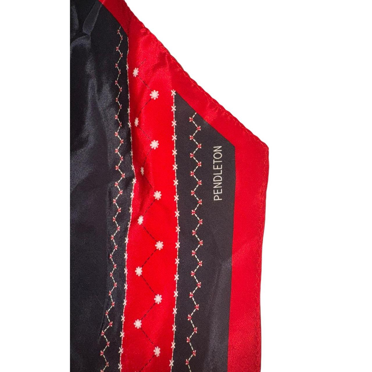 Pendleton Women's Scarf - Red/Black – Pendleton S… - image 2