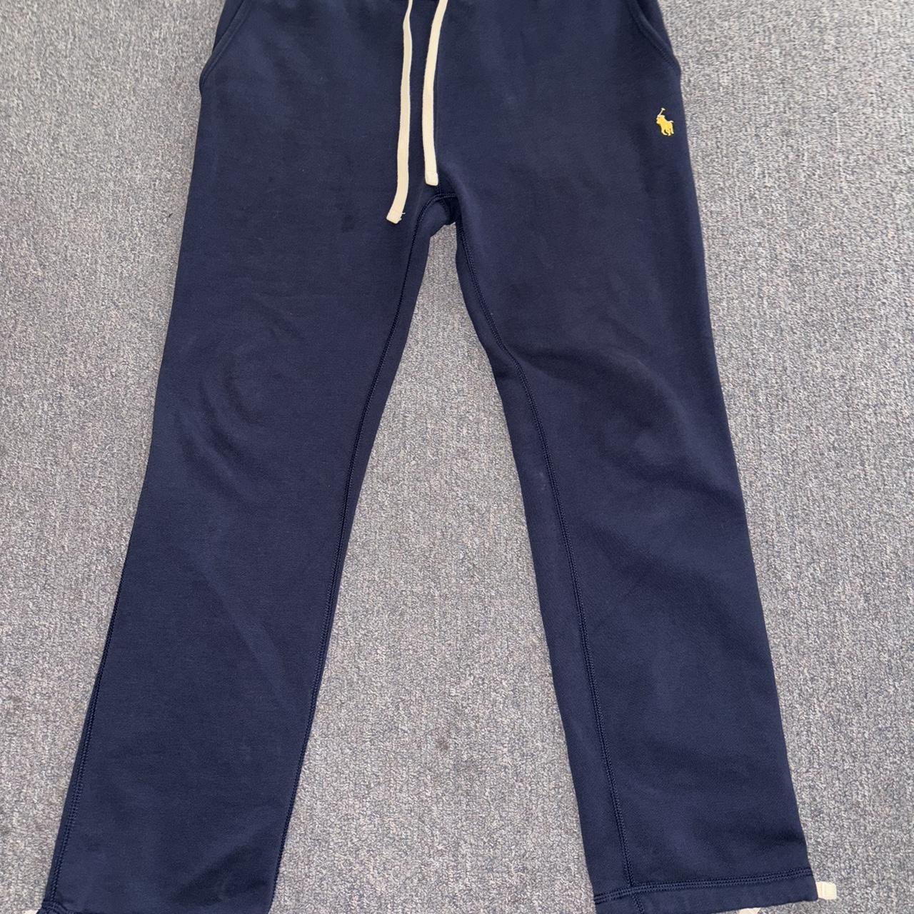 Polo sport fleece pants that come in an eye melting - Depop