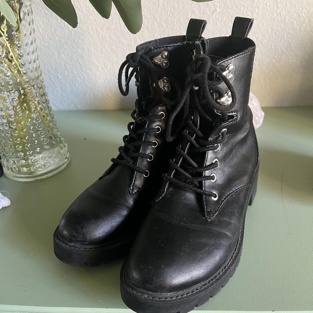 combat boots steve madden
