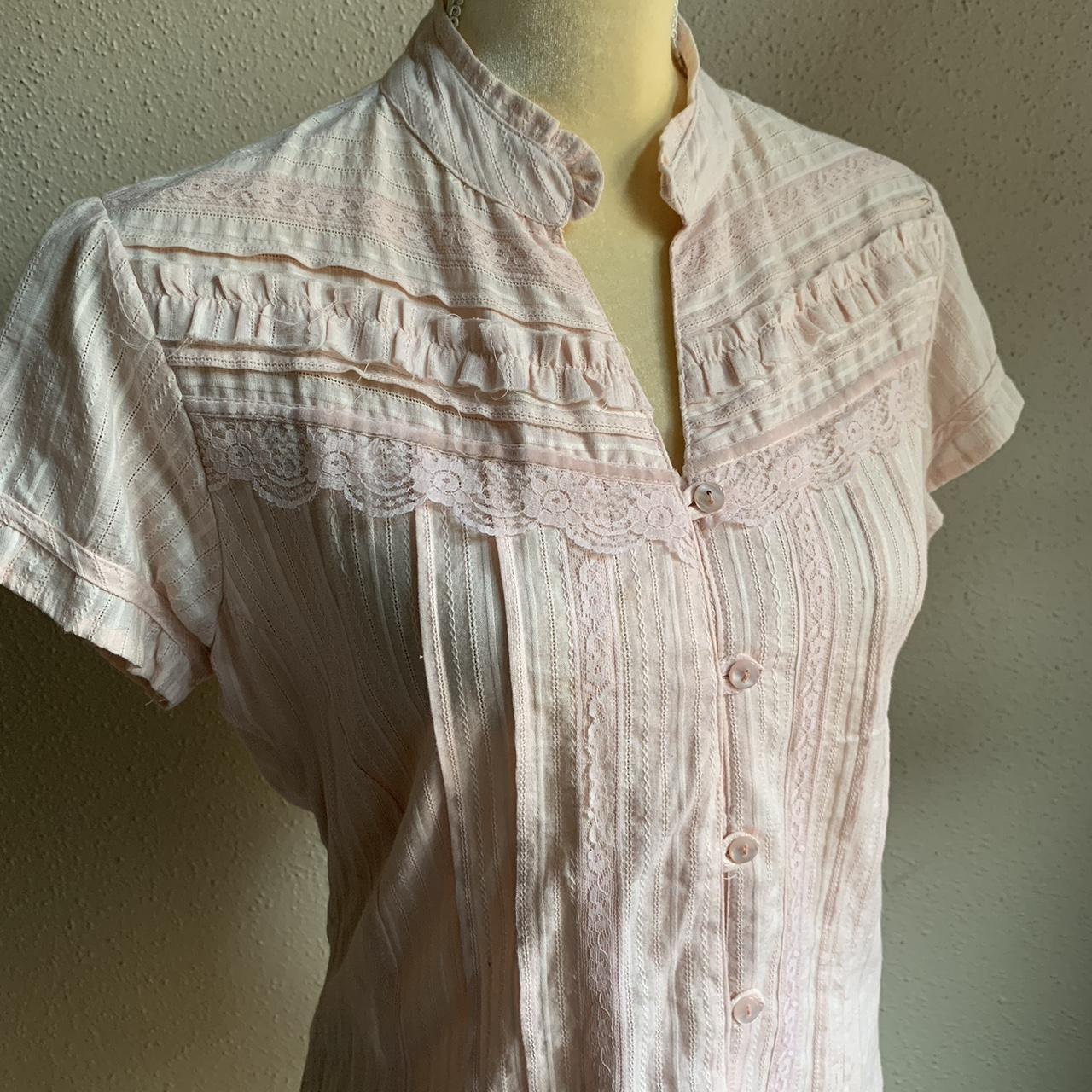 Claudia Richard Women's Pink Blouse (2)